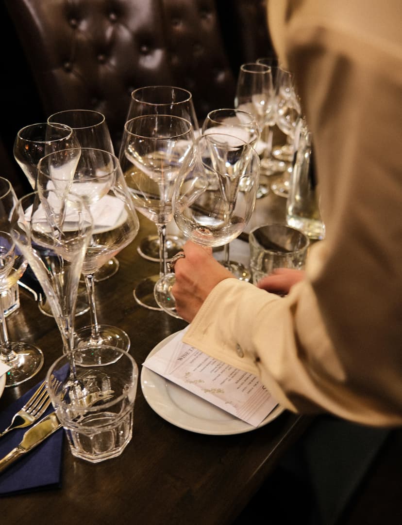 Wine glasses